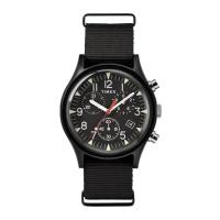 ราคา Timex TW2R67700 MK1 Aluminum Chronograph นาฬิกาข้อมือผู้ชาย สีดำ (4839078038)