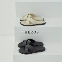 ราคา ลด 50.- CODE: SG7JYSH THEROS รองเท้าแตะสไตล์ minimal งาน craft (8544893439)