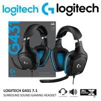 ราคา หูฟังเกมมิ่ง LOGITECH G431 7.1 Surround Sound Wired Gaming Headset สำหรับสายเกมเมอร์ 2Y. (2243028548)