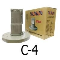 ราคา หัวรับสัญญาณ จานดาวเทียม LNB C band 4ขั้ว c แบนอินโฟ สำหรับแยกจานตะแกรงดู 4 จุด เสาอากาศทีวีดิจิตอล กล่องรับสัญญาณทีวี (3039816662)