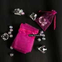 ราคา สี roesred ขนาด7x9ซม. ถุงผ้าแก้ว ถุงใส่ของชำร่วย ถุงผ้าไหมแก้ว ถุงใส่เครื่องประดับ ถุงใส่เกลือหอม ถุงใส่บุหงา (6257002737)