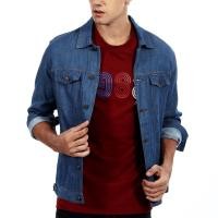 ราคา OASIS เสื้อแจ็คเก็ต เสื้อกันหนาว เนื้อผ้ายีนส์ รุ่น MJK-6440 สียีนส์ (5631985645)