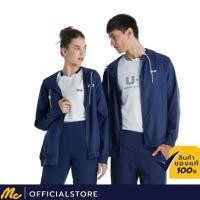 ราคา Mc JEANS เสื้อแจ็กเก็ต U-Pactivewear Seaside เสื้อ แจ็คเก็ต แม็ค แท้ เสื้อกันหนาว มีฮู้ด พิมพ์โลโก้ด้านหลัง สีกรมท่า แห้งเร็ว ไม่อับชื้น FJM0018 (3634280089)