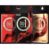 ราคา ถุงยางอนามัย Olo มีให้เลือก 3 สี (10 ชิ้น / 1 กล่อง) ขนาดบางเฉียบ 0.01 มม (11948034231)
