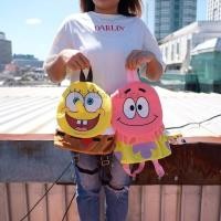 ราคา กระเป๋าเป้ หูรูด ฝาปิดกลม SpongeBob สปอนบ๊อบ & Patrick Star แพททริคสตาร์ 11นิ้ว แพททริค SpongeBob Square Pants (343981650)