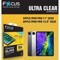 ราคา FOCUS TEMPERED GLASS CLEAR HD SLIM โฟกัสกระจกไอแพตนิรภัย แบบใสเต็มจอ ของแท้ สำหรับ IPAD PRO 11"/12.9" 2020 (5924231628)
