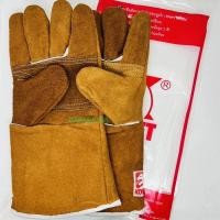 ราคา ถุงมืออ๊อก( Kovet ) ถุงมือหนัง ถุงมือเชื่อม ถุงมือหนังเชื่อม ถุงมือหนังสั้น ถุงมือหนังยาว งานเชื่อม อ๊อค ถุงมือหนังอย่าง (5135318017)