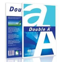 ราคา Double A Photocopy Paper กระดาษถ่ายเอกสาร 80 แกรม 40 แผ่น (1407051051)