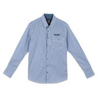 ราคา Oasis เสื้อเชิ้ตชาย ไซร์ S ผ้าฝ้าย แขนยาว MWLF-9860 สีฟ้าขาว (5241508277)