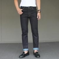 ราคา ใส่โค้ด GDZJUL1 ลด 15% Golden Zebra Jeans กางเกงยีนส์สีน้ำเงินเข้ม สีน้ำเงิน สีดำ ผ้ายืดขากระบอกเล็ก (Size เอว 28-44) (668570090)