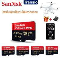 ราคา เมมโมรี่การ์ด SanDisk Extreme Pro Micro SD Card 32GB 64GB 128GB 256GB 512GB U3 A2 (20289261417)