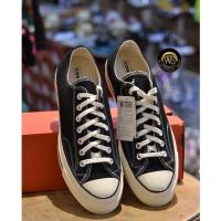 ราคา [Authorized Retailer] Converse All Star 70 Low Black(Classic Repro) สีดำ รองเท้า คอนเวิร์ส รีโปร 70 (3003341310)
