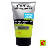 ราคา ลอรีอัล เม็น เอ็กซ์เพิร์ท ไวท์ แอ็คทีฟ ออยล์คอนโทรล โฟมล้างหน้า 100 มล. (7635403072)