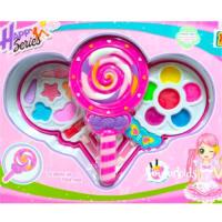 ราคา เครื่องสำอาง ชุดแต่งหน้าเด็กเล่น ตลับอมยิ้มแต่งหน้าตุ๊กตา (2264562183)