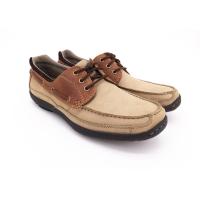 ราคา Saramanda รุ่น 097011 Viper I รองเท้าคัชชูผู้ชาย หนังแท้ แบบผูกเชือก สีโทป (4747279914)