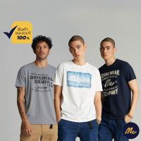 ราคา Mc JEANS เสื้อยืดแขนสั้น ผู้ชาย เสื้อยืด แม็ค แท้ คอกลม ผ้านุ่ม ระบายอากาศได้ดี มีให้เลือก 3 รุ่น MTSZ6 (9452394384)