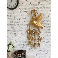 ราคา โมบายปลาตะเพียนใบลานสาน ลูก 9 ตัว ขนาดกลาง (สีทอง) (3859384863)