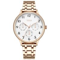 ราคา Solvil et Titus (โซวิล เอ ติตัส) นาฬิกาผู้หญิง รุ่น Fair Lady W06-03063-003 ระบบควอตซ์ ขนาดตัวเรือน 36 มม. (4740363627)