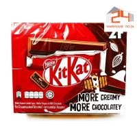 ราคา ส่งไว24ชม. คิทแคท ช็อกโกแลตนมสอดไส้เวเฟอร์ 17g. จุ 24 ชิ้น KitKat (2869714870)