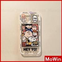 ราคา Mowin - เคสไอโฟน เคส iPhone 13 13pro 13prmซิลิโคนนุ่ม-เคสใสสแควร์ขอบแองเจิลเลนส์กล้องป้องกันตาการ์ตูนน่ารักสำหรับ iPhone 13 Pro Max iPhone 12 Pro Max iPhone 11 Pro Max iPhone 7 Plus iPhone XR XS MAX 1