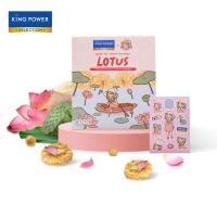 ราคา King Power Selection X Sibbil ข้าวพองกรอบผสมดอกบัว 80g. Crispy Rice Cracker with Edible - Lotus 80g. (5278027190)