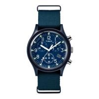 ราคา Timex TW2R67600 MK1 Aluminum Chronograph นาฬิกาข้อมือผู้ชาย สีน้ำเงิน (5218425634)