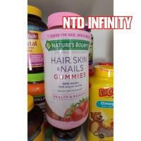 ราคา นำเข้า (Exp01/24) Nature's Bounty Hair Skin Nails with Biotin and Collagen 80gummies วิตามินบำรุง ผมผิวเล็บ ไบโอติน (8249809986)