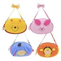 ราคา Disney ลิขสิทธิ์แท้ กระเป๋าสะพายข้าง Pooh / Piglet / Eeyore / Tigger : Soft Soft Bag (Winnie the pooh) (6956149358)