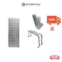 ราคา (ส่งฟรี) BARCO เพลทรองบันไดอเนกประสงค์ ขนาด M (2297136518)