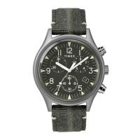 ราคา Timex TW2R68600 MK1 SST Chronograph นาฬิกาข้อมือผู้ชาย สีเขียว (5118428813)