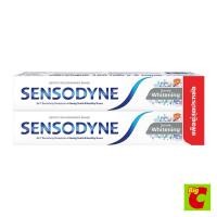 ราคา เซ็นโซดายน์ ยาสีฟัน สูตรเจนเทิล ไวท์เทนนิ่ง 160 ก. แพ็ค 2 (389869291)