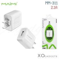 ราคา หัวชาร์จ MAIMI M311 Charger 1USB/ 2.1A หัวชาร์จบ้าน หัวชาร์ทไฟบ้าน หัวชาร์ท ชาร์ทบ้าน (ผลิตจากโรงงานเดียวกับremax) (1173587071)