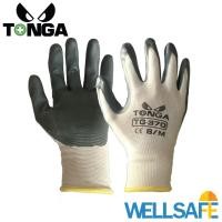 ราคา ตัวแทนจำหน่าย! ถุงมือผ้าเคลือบโฟมไนไตร TONGA TG370 ถุงมืองานช่าง ถุงมือคอตตอน ถุงมือกันลื่น ถุงมือช่าง ถุงมือผ้า (2064264499)