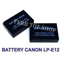 ราคา (Pack2)LP-E12 \ LPE12 Camera Battery For Canon EOS M100,M50,M10,M2,M,Rebel SL1,100D,PowerShot SX70 HS,Kiss M,Kiss (21962614058)
