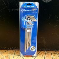 ราคา Kingtony 20319pr ประแจตัวแอล ท็อค ยาว 9ตัวชุด หัวจีบ T10-T50 (3141311595)