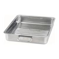 ราคา IKEA 40x32 ซม.KONCIS คอนซีส ถาดย่างพร้อมตะแกรง, สแตนเลส ikea (1405365765)
