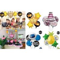 ราคา HAPPY BIRTHDAY Foil Balloon Decoration Astronaut / Cake / Pineapple เซ็ทลูกโป่งวันเกิด ลูกโป่ง เค้ก นักบินอวกาศ สับปะรด (3171452441)