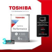 ราคา Toshiba PC HDD (6TB) TSB INT 3.5" 6TB (X300) PC 7200rpm256MB SATA (RB) สายเกมส์ / Graphic Adobe etc. Internal Harddisk (3928713579)