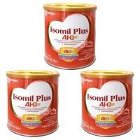 ราคา Isomil Plus AI Q Plus ไอโซมิล พลัส 400g. X 3 กระป๋อง (255307204)