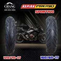 ราคา 120/70-17+160/60-17 ยี่ห้อ ASPIRA รุ่น premio sportivo ยางสำหรับรถ CBR (4935284686)