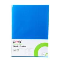 ราคา ONE ซองเอกสาร A4 สีน้ำเงิน (12ซอง/แพ็ค) (5682988947)