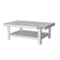 ราคา [กทม. 3-5 วัน ส่ง] Koncept furniture KONCEPT FURNITURE โต๊ะกลาง โต๊ะกลางไม้ท๊อปกระจก Adorn ขนาด 105x60x39 ซม. - (5584570200)
