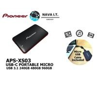 ราคา PIONEER APS-XS03 240GB 480GB 960GB SSD EXTERNAL USB-C PORTABLE MICRO USB 3.1 รับประกัน 3 ปี (4737142606)