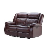 ราคา INDEX LIVING MALL โซฟาหนังแท้ปรับนอนไฟฟ้า 2 ที่นั่ง รุ่นแซนเดอร์ - สีน้ำตาล (2684480729)