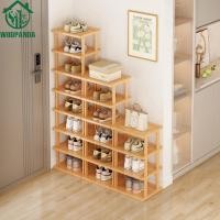 ราคา Woodpanda ชั้นวางรองเท้า ชั้นวางรองเท้าไม้ ชั้นวางของในบ้าน เฟอร์นิเจอร์ในบ้าน ชั้นเก็บรองเท้า (23832088806)