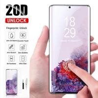 ราคา ฟิล์มกระจกนิรภัยกันรอยหน้าจอ แบบโค้ง กาว UV สําหรับ Samsung Galaxy S20 Plus Ultra S20 S10 10e 10lite Plus S10 Note 20 20Ultra 10lite 10 10+ Note 9 Note 8 S9 S8 S7edge (6846590248)