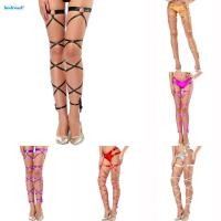 ราคา 【HODRD】Women Lingerie Leg Loops+Straps Tights Women\'s Cross Bandages Garters【Fashion】 (22542852853)
