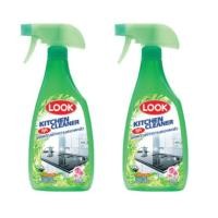ราคา LOOK ผลิตภัณฑ์ ทำความสะอาดห้องครัว ลุค กลิ่นฟลอรัลเฟรช แบบหัวฉีด 500 มล. 2 ขวด (1284329211)