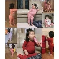 ราคา โพส2 พร้อมส่ง++ชุดนอนพุงป่อง แขนยาว สไตล์เกาหลี ผ้าเรยอน (4844692067)