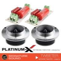 ราคา PLATINUM-X เน็ตเวิร์คทวิตเตอร์ ครอส 1ทาง 1คู่ + ทวิตเตอร์จาน 1คู่ ลำโพงทวิตเตอร์ ดอกลำโพง ลำโพงเสียงแหลม แหลมจาน (1369335444)